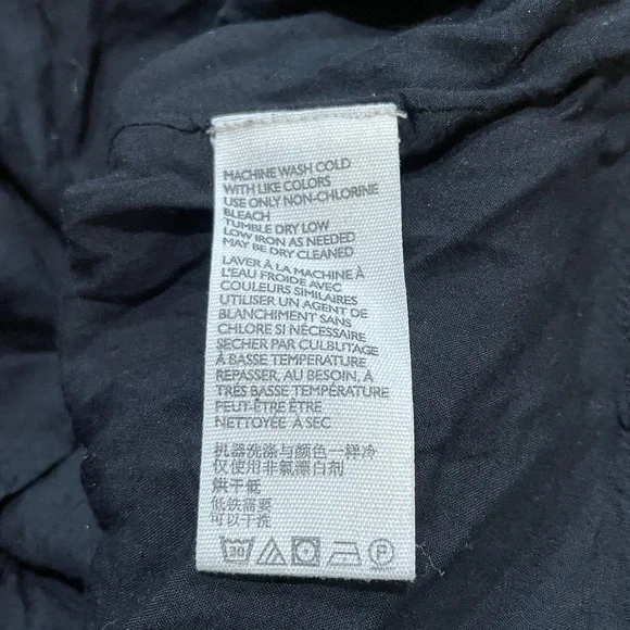 Free People Black Tiered Maxi Tie Shoulder Dress size M - Picture 6 of 10